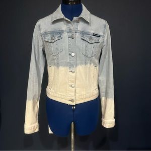 Calvin Klein ombré jean jacket size XS